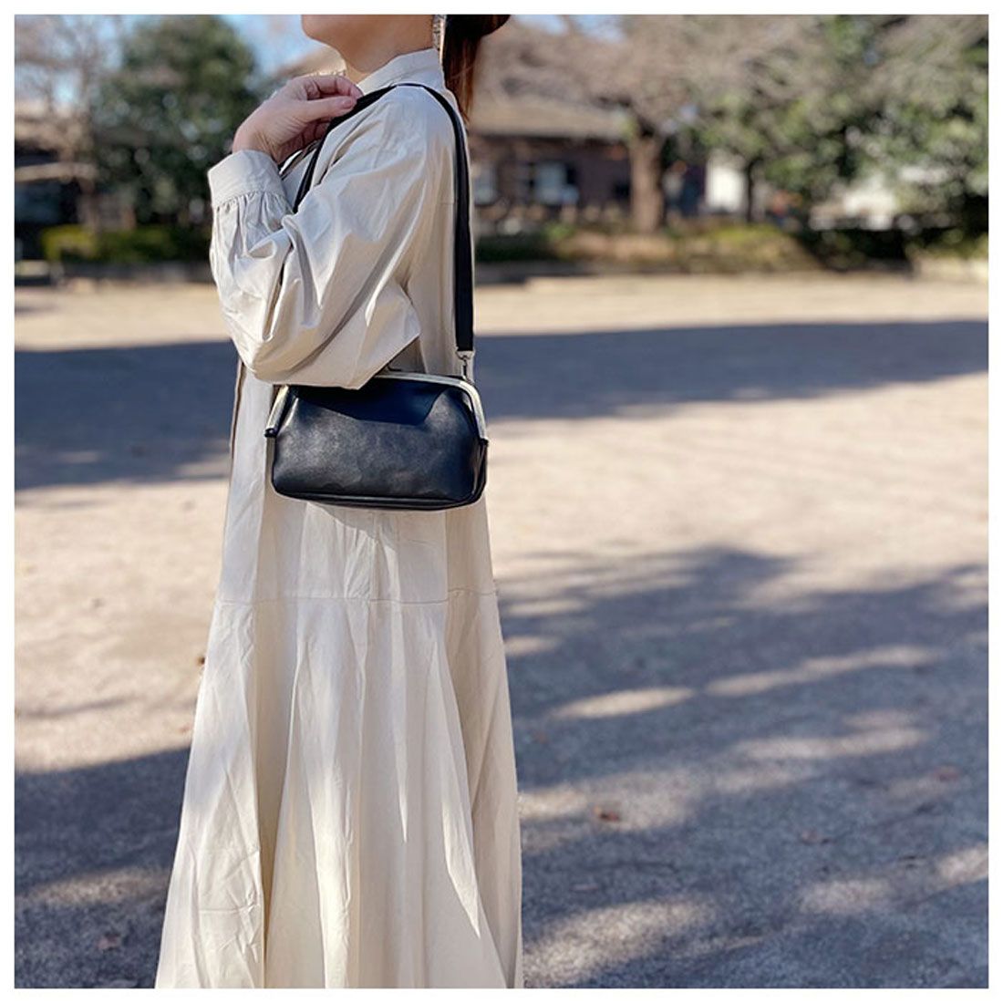 レガート ラルゴ Legato Largo お財布ショルダーポリッシュフェイクレザー