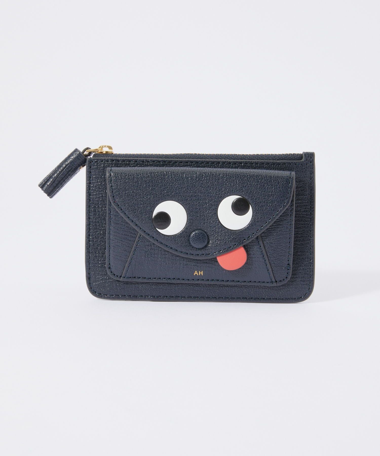 アニヤハインドマーチ Anya Hindmarch カードケース5050925 142755 Envelope Zip Card Case Zany in Grainy Capra レディース エンベロープ ジップカードケース ホルダー