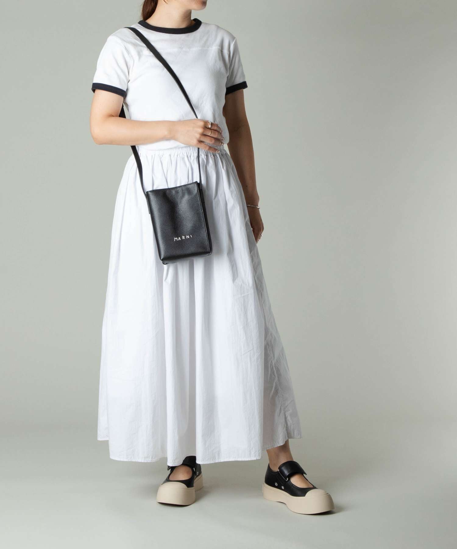 Marni MARNI SNZW003120 P2722 Sneakers MARY JANE Women's Shoes Mary Jan