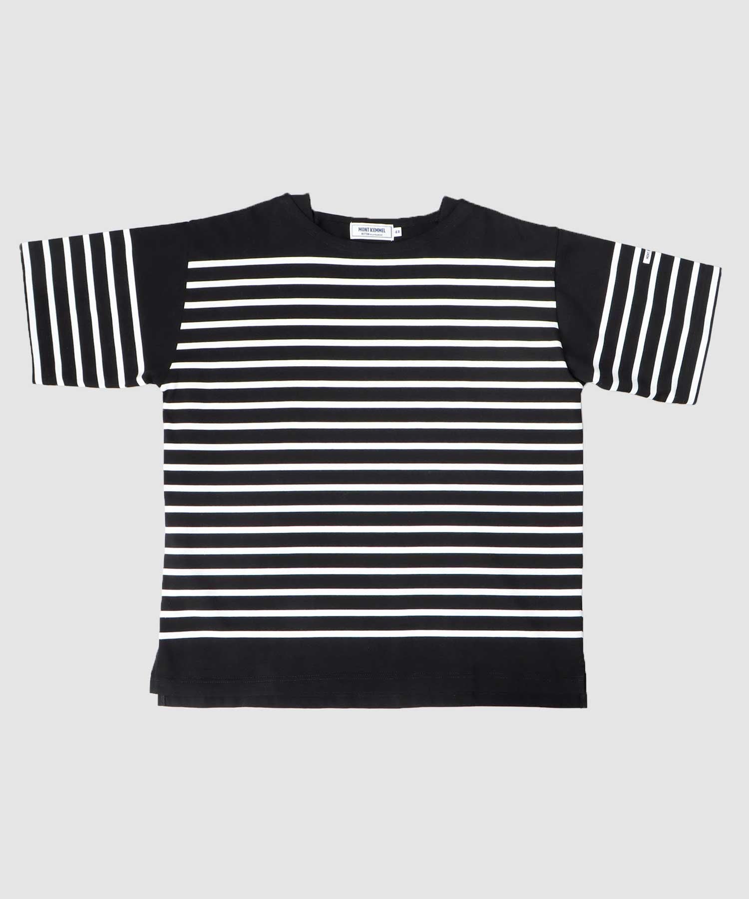 モン ケメル MONT KEMMEL モンケメル バスクシャツ ボーダー オーバーサイズ 半袖tシャツ