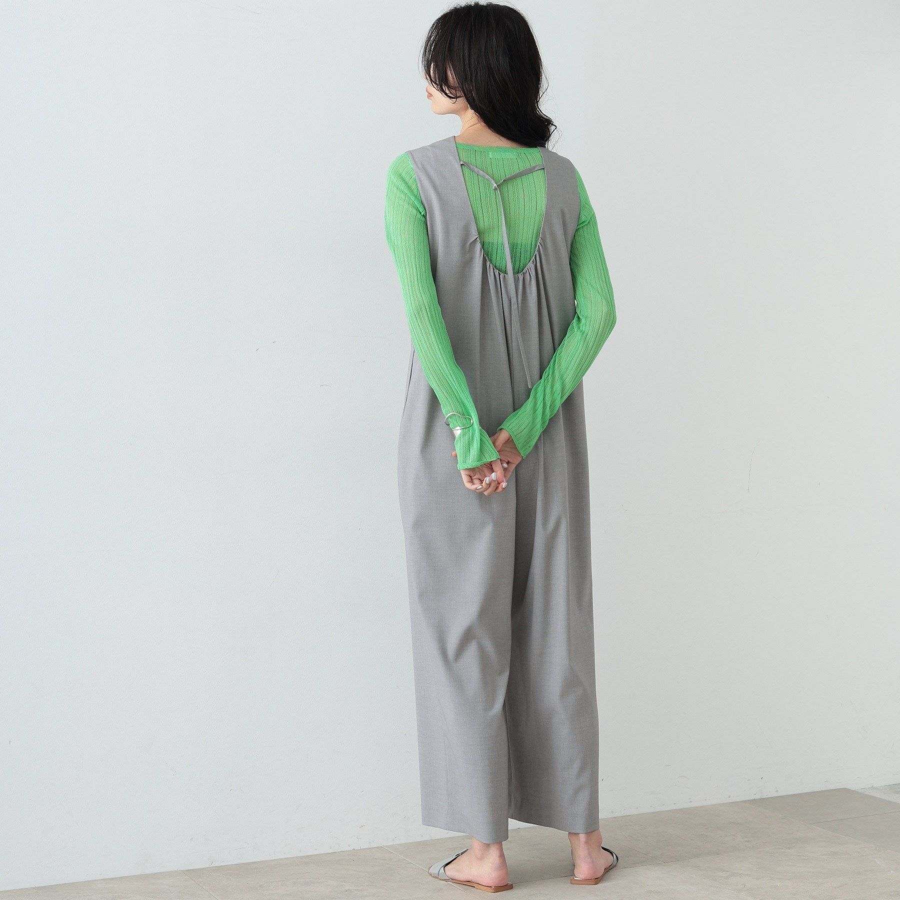 ギャレスト GALLEST バックデザインサロペット