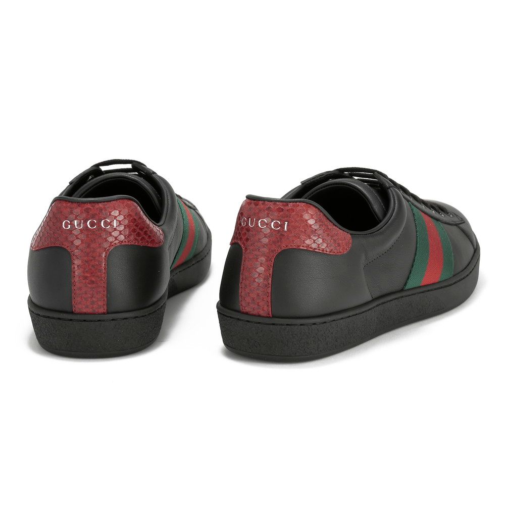 グッチ GUCCI スニーカー メンズ エース シューズ 386750-02JR0 ラグジュアリー ブランド 大きいサイズ