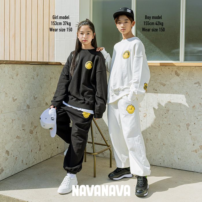 ナバナバ NAVANAVA ピースマインド クルーネックトレーナー