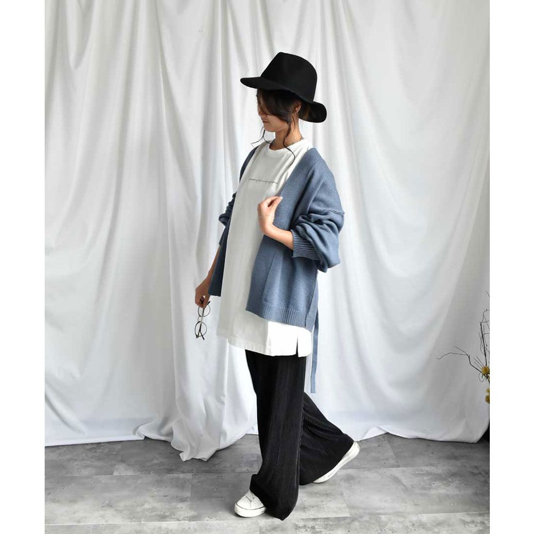 アルゴトウキョウ ARGO TOKYO 自宅で洗えるニットARG knit Cardigan 25010 ARGニットカーデイガン