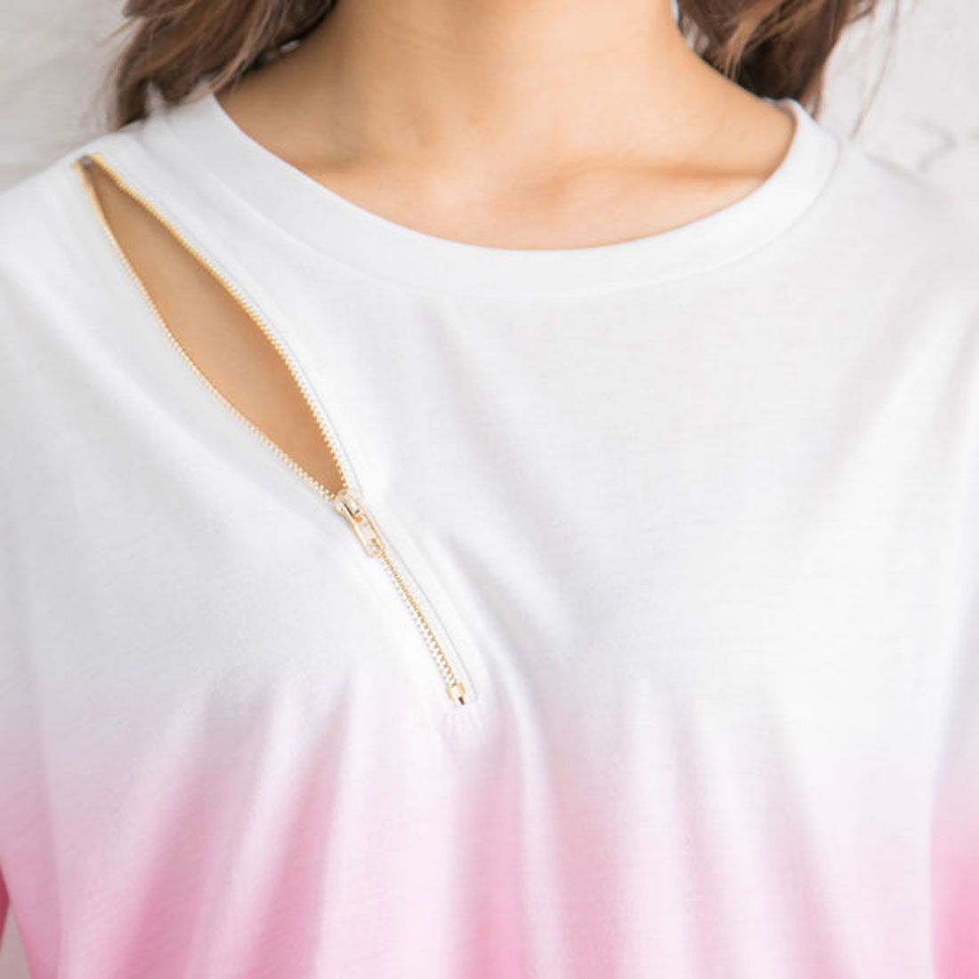 ユメテンボウ 夢展望 セクシージップグラデTシャツ