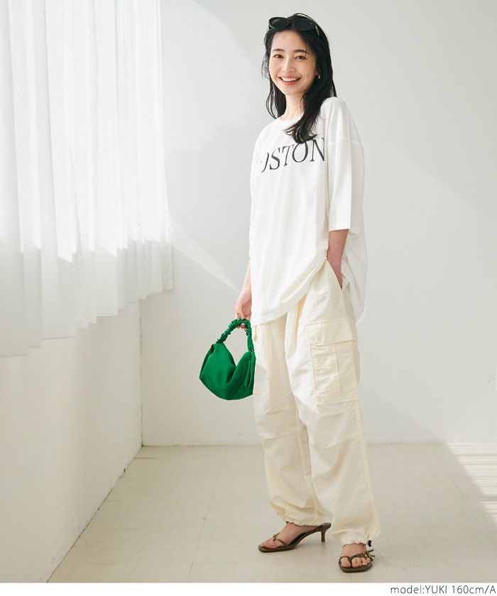 コカ coca ビッグシルエットプリントTシャツ