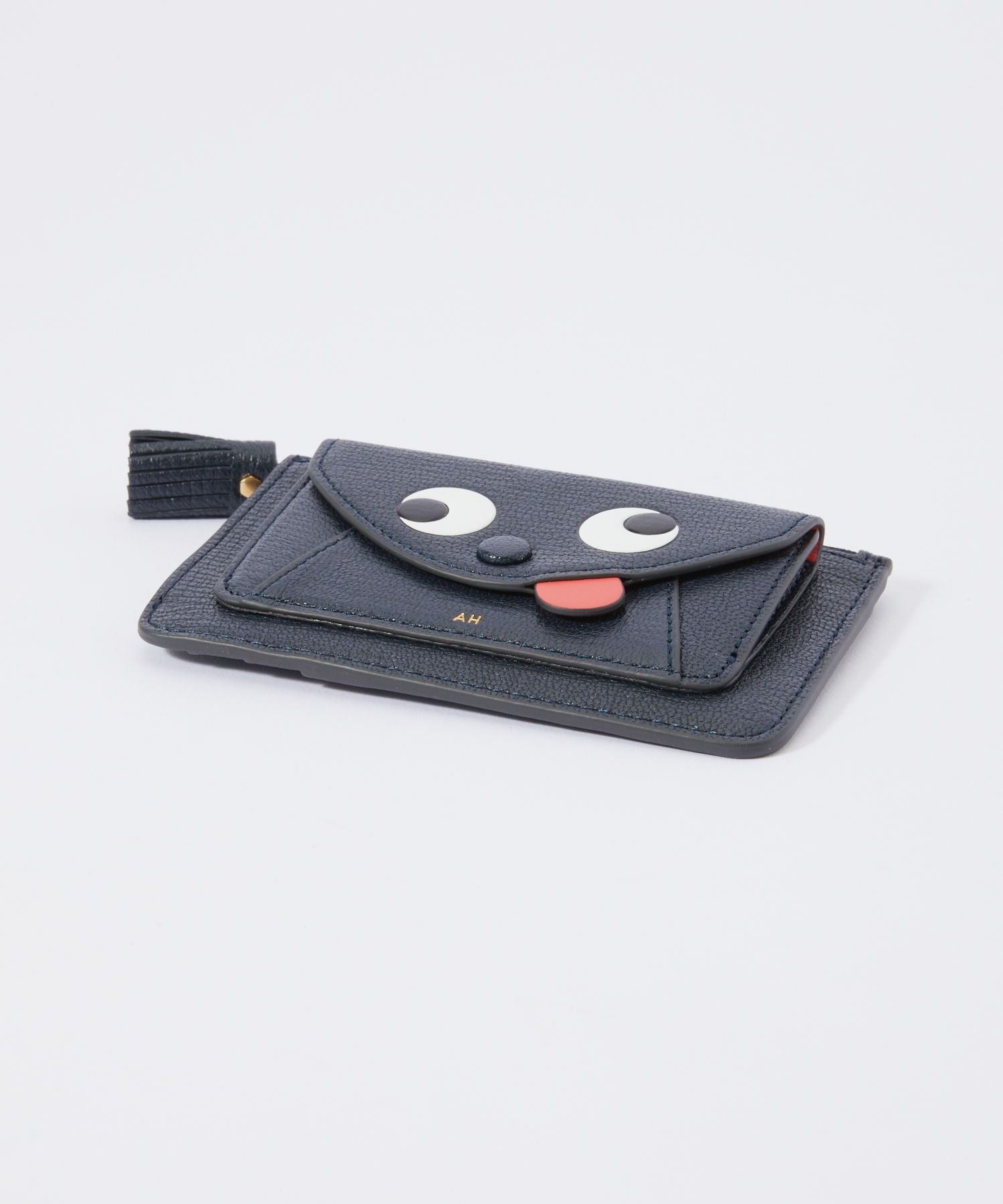 アニヤハインドマーチ Anya Hindmarch カードケース5050925 142755 Envelope Zip Card Case Zany in Grainy Capra レディース エンベロープ ジップカードケース ホルダー