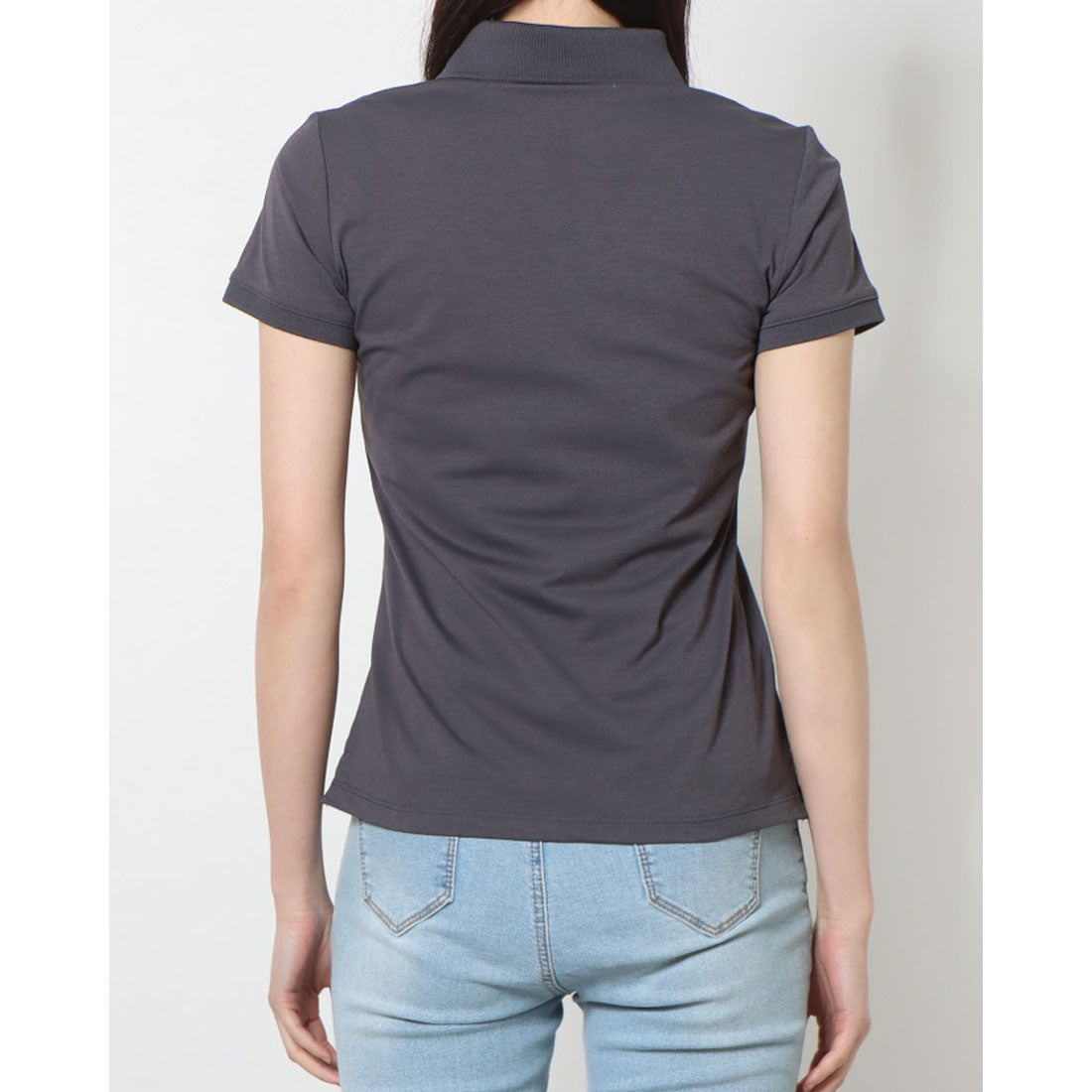 ゲス GUESS Logo Polo Shirt （DGY） 半袖 ポロシャツ DGY