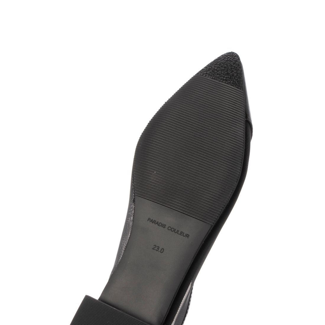 パラディクルール PARADIS COULEUR ポインテッドトウチュールコンビパンプス