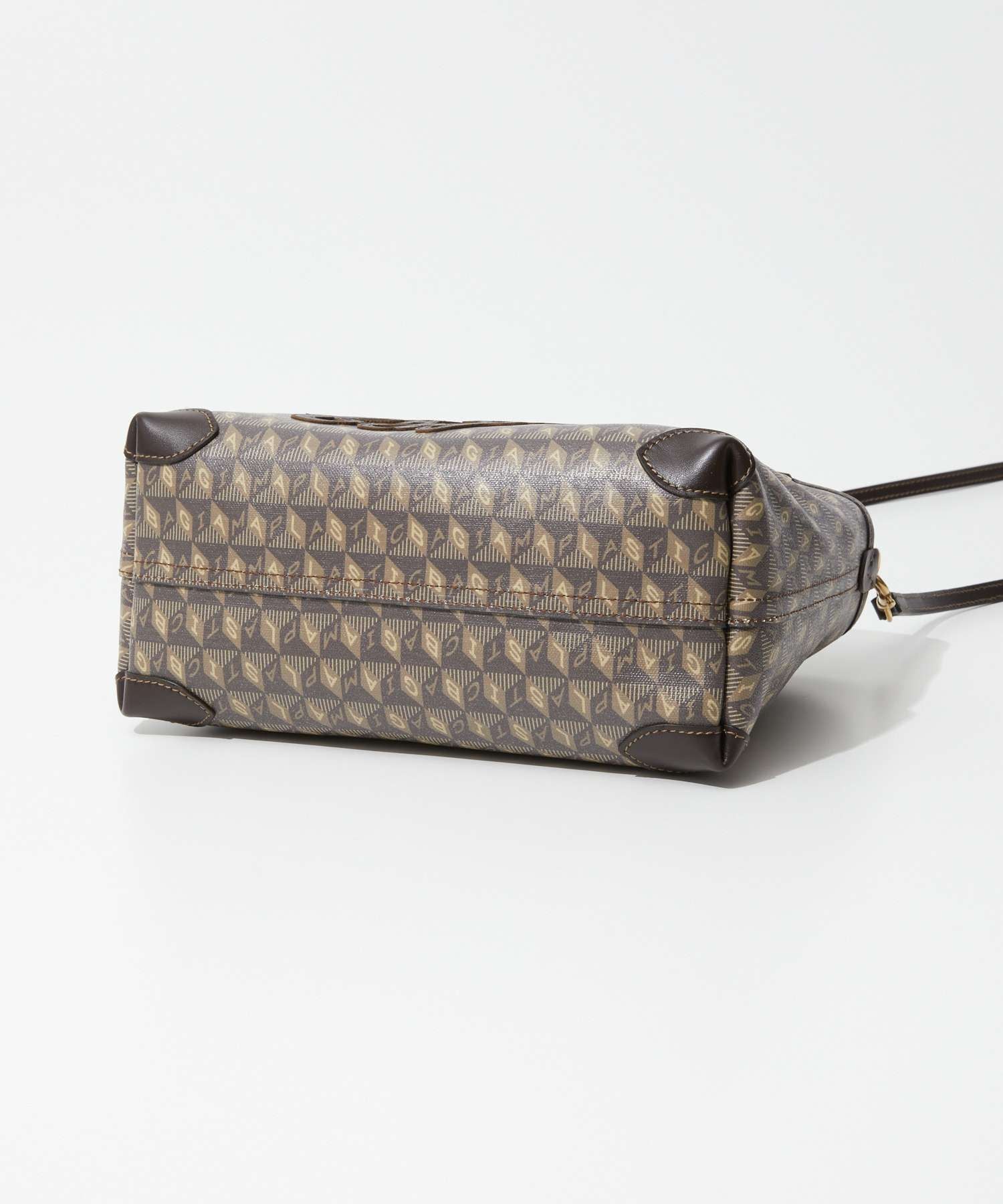 アニヤハインドマーチ Anya Hindmarch 5050925 194891 トートバッグ I am a Plastic Bag Tote XS レディース モチーフ クロスボディ XSサイズ レザー ショルダーバッグ 2way