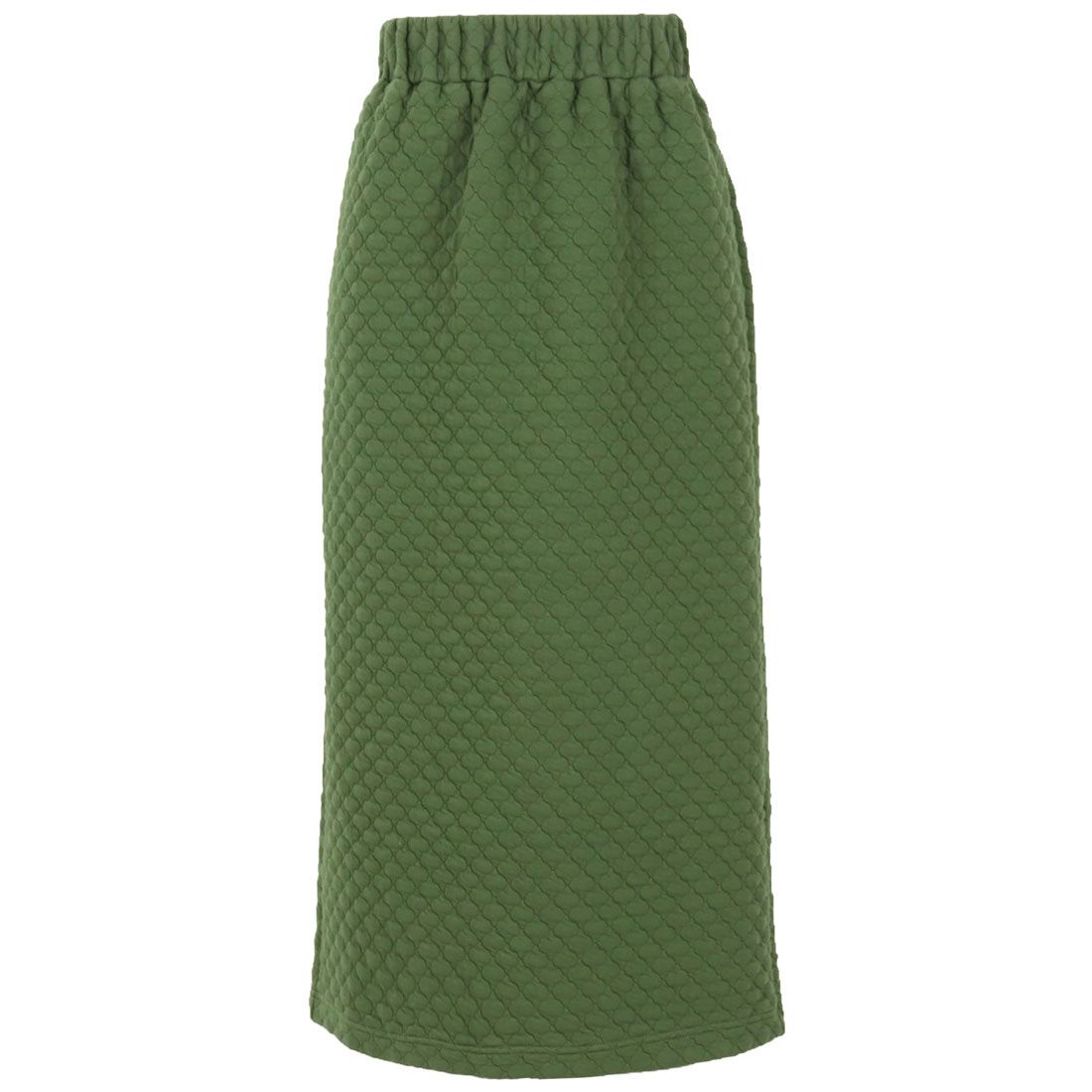 KOBE LETTUCE Quilted Narrow Skirt [M3423]