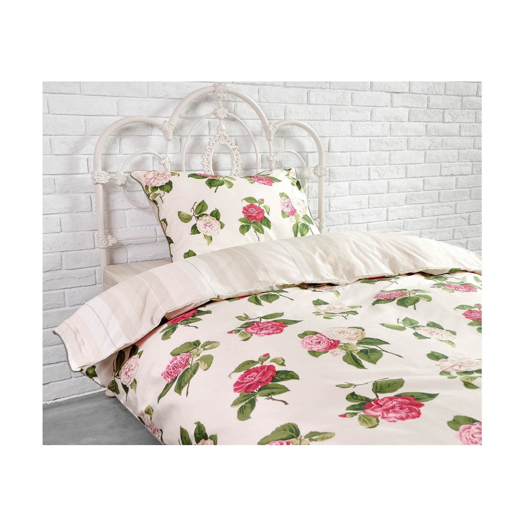ローラ アシュレイ LAURA ASHLEY 【ダブル】カミール柄 マットレスカバー