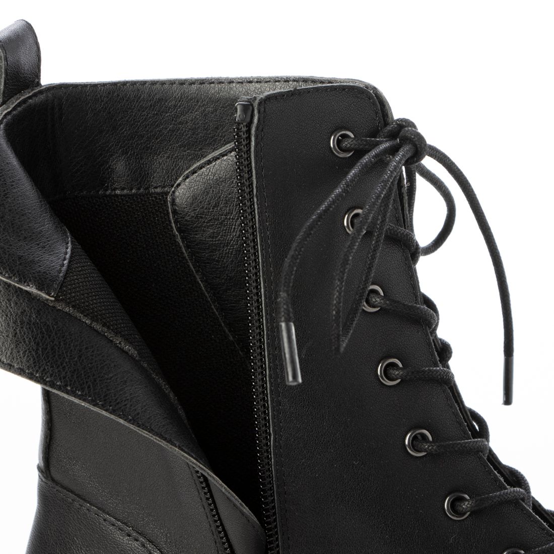 [Lightweight] Tank sole lace-up boots