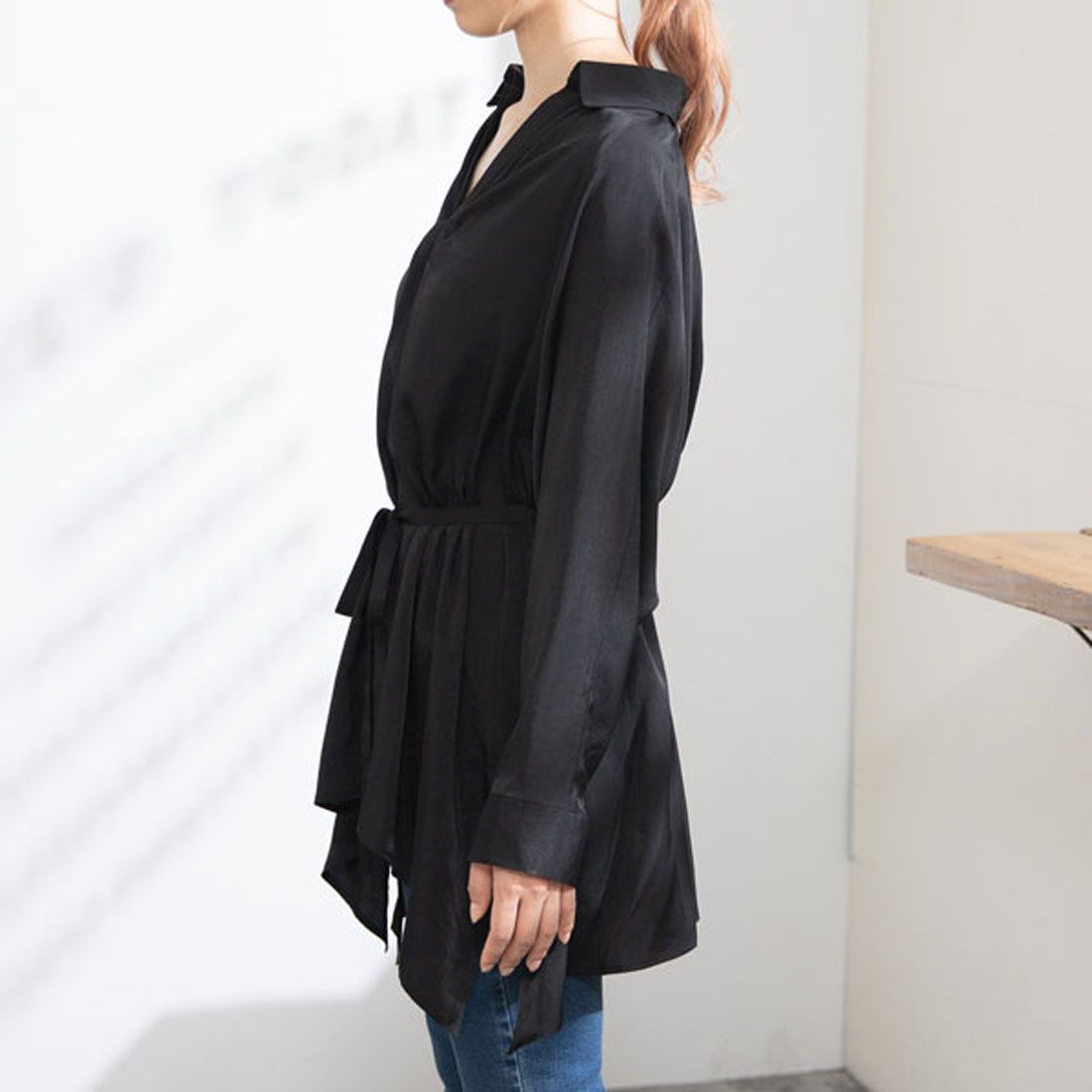 ユメテンボウ 夢展望 オーバーサイズスキッパーシャツ