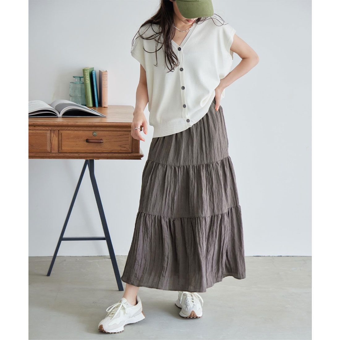 Titivate Washer Tiered Skirt