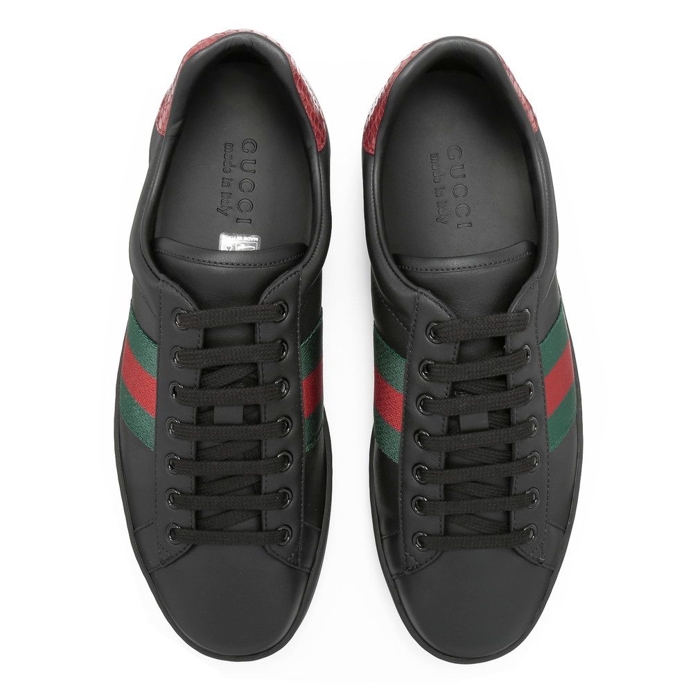 グッチ GUCCI スニーカー メンズ エース シューズ 386750-02JR0 ラグジュアリー ブランド 大きいサイズ