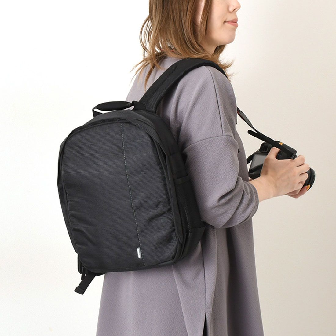 リアルスタイル REAL STYLE カメラバッグ リュック ショルダー 一眼レフ ミラーレス デジカメ 登山 コンデジ レンズ バックパック