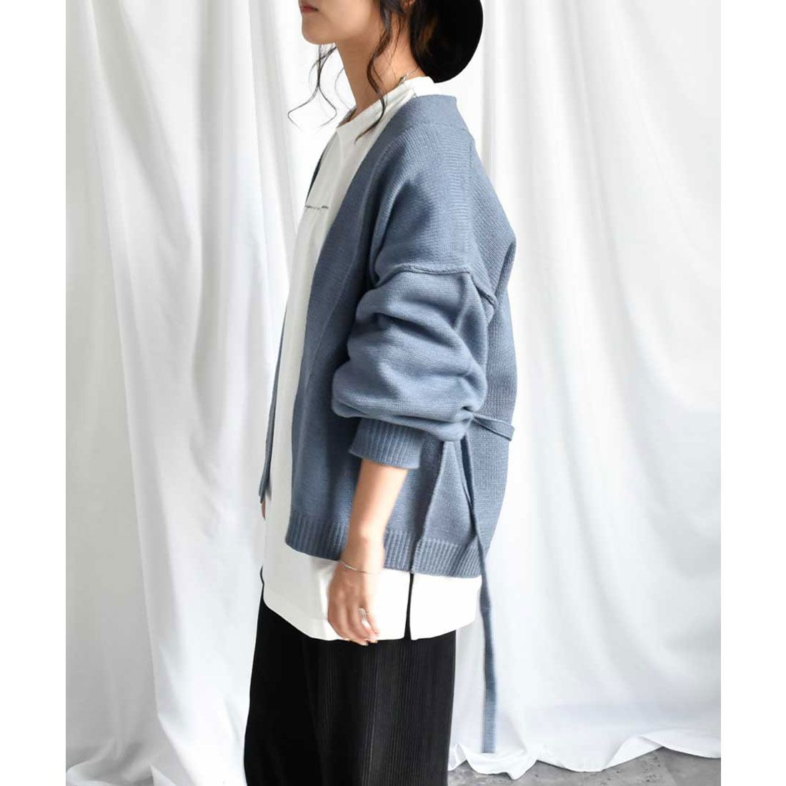 アルゴトウキョウ ARGO TOKYO 自宅で洗えるニットARG knit Cardigan 25010 ARGニットカーデイガン