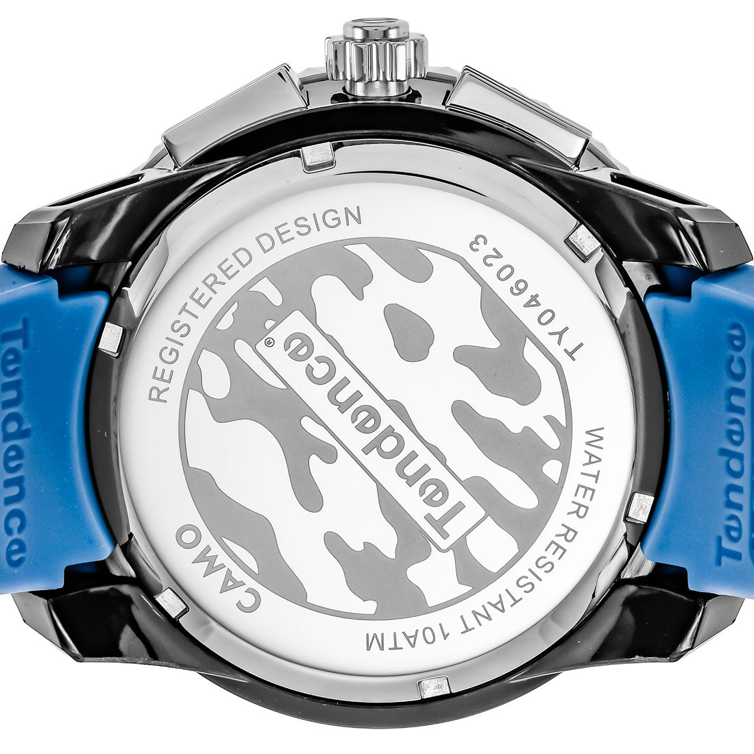 TENDENCE Gulliver Round Men's Watch TY046023 Quartz Camouflage Silicon