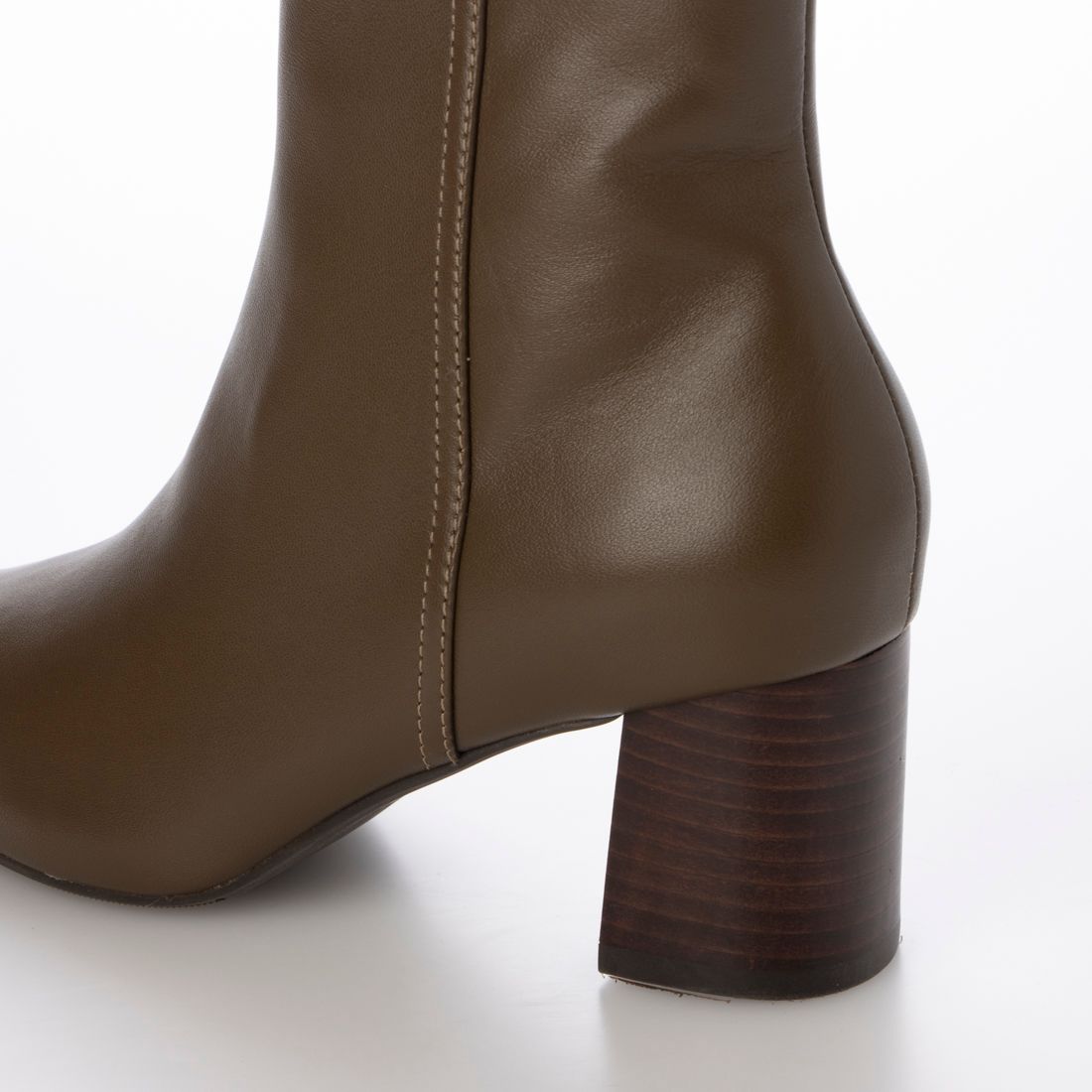 RANDA [A de Vivre] [Genuine Leather] Pointed Toe Leather Short Boots