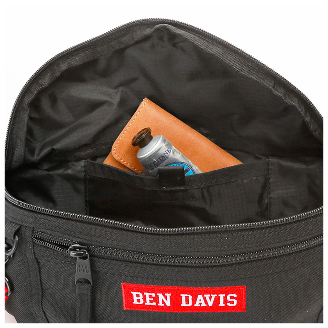 ベンデイビス BEN DAVIS BDW-9274 ロゴテープウエストバッグ大