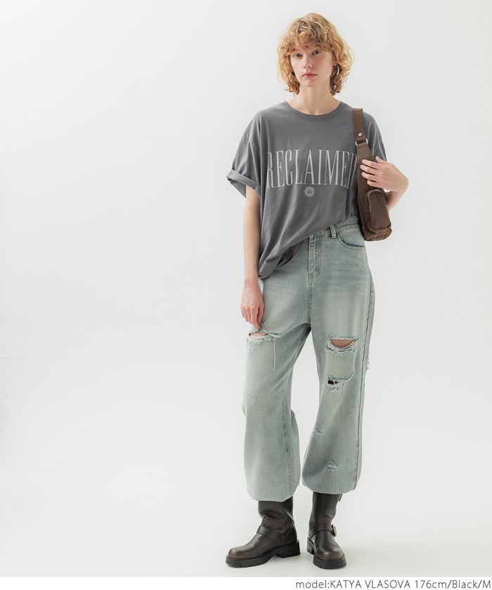 コカ coca ピグメントビッグTシャツ