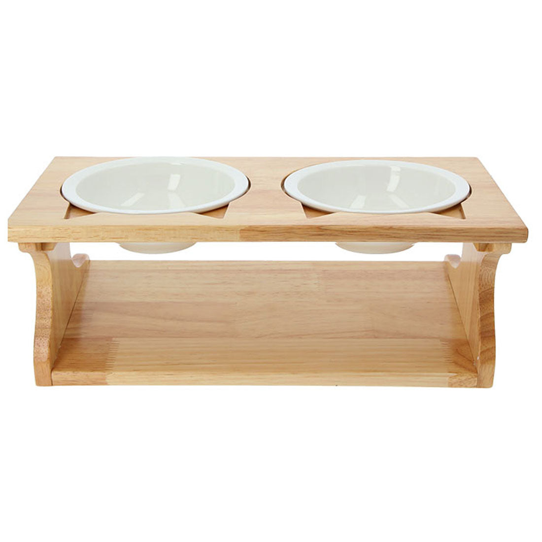 バックヤードファミリー BACKYARD FAMILY ペット食器台 ptemtg23【返品不可商品】 （ホワイト） ホワイト