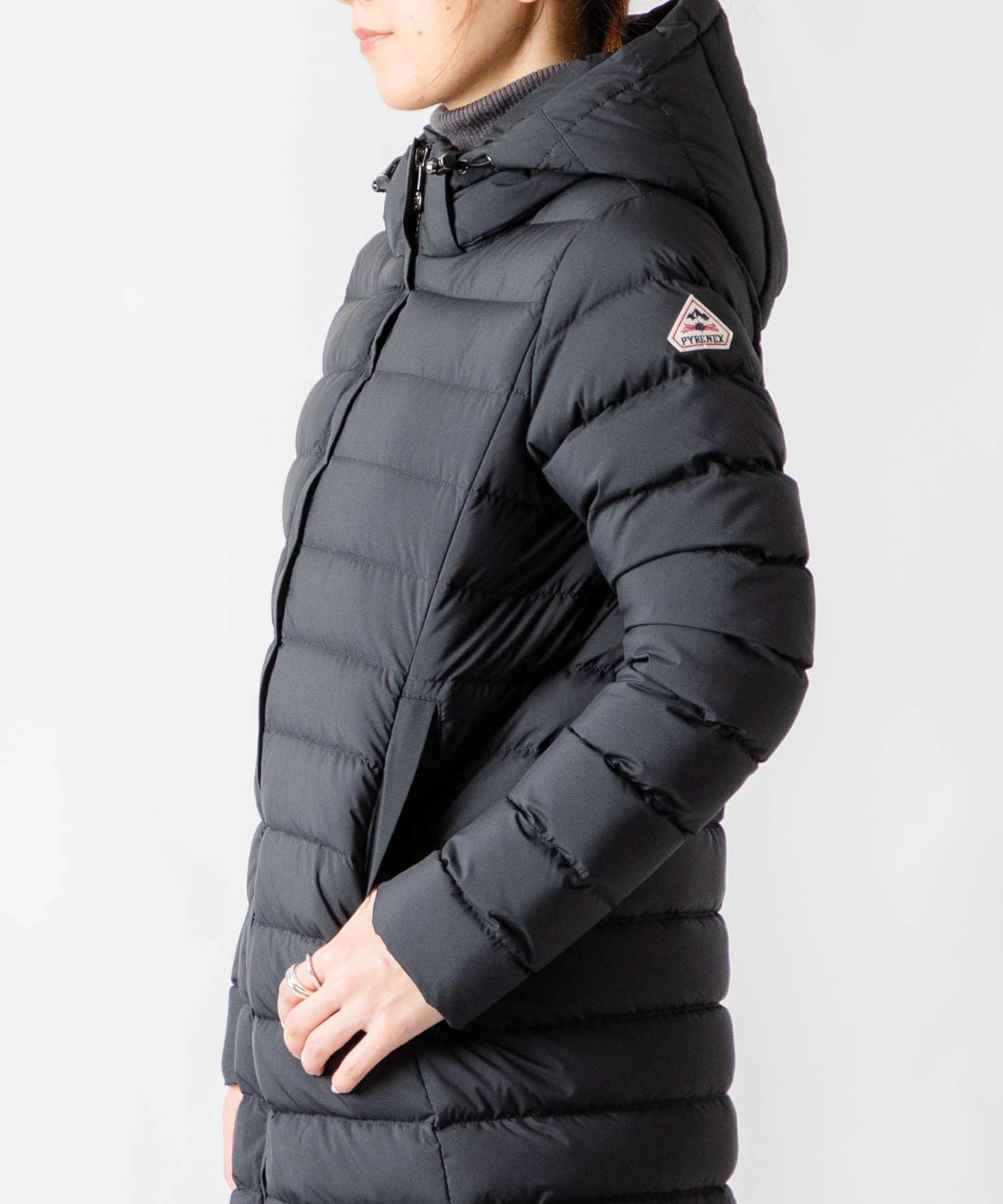 ピレネックス PYRENEX SPOUTNIC 2 SOFT COAT レディース ダウンコート HWS006 ダウンジャケット アウター スプートニック ダウン コート ビジネス アウトドア ロング丈 カジュアル