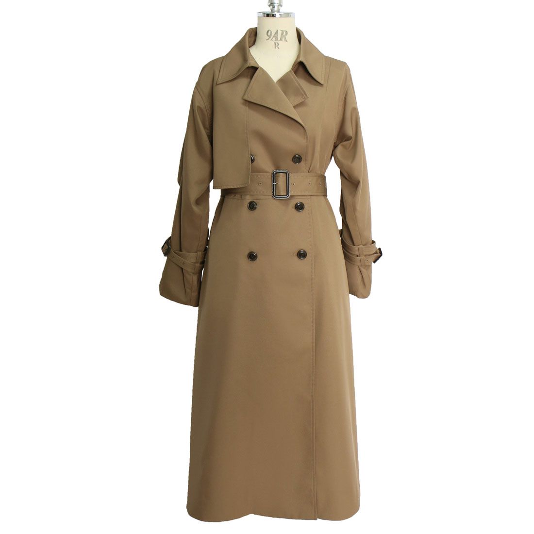 RUIRUE BOUTIQUE Sideline Long Trench Coat