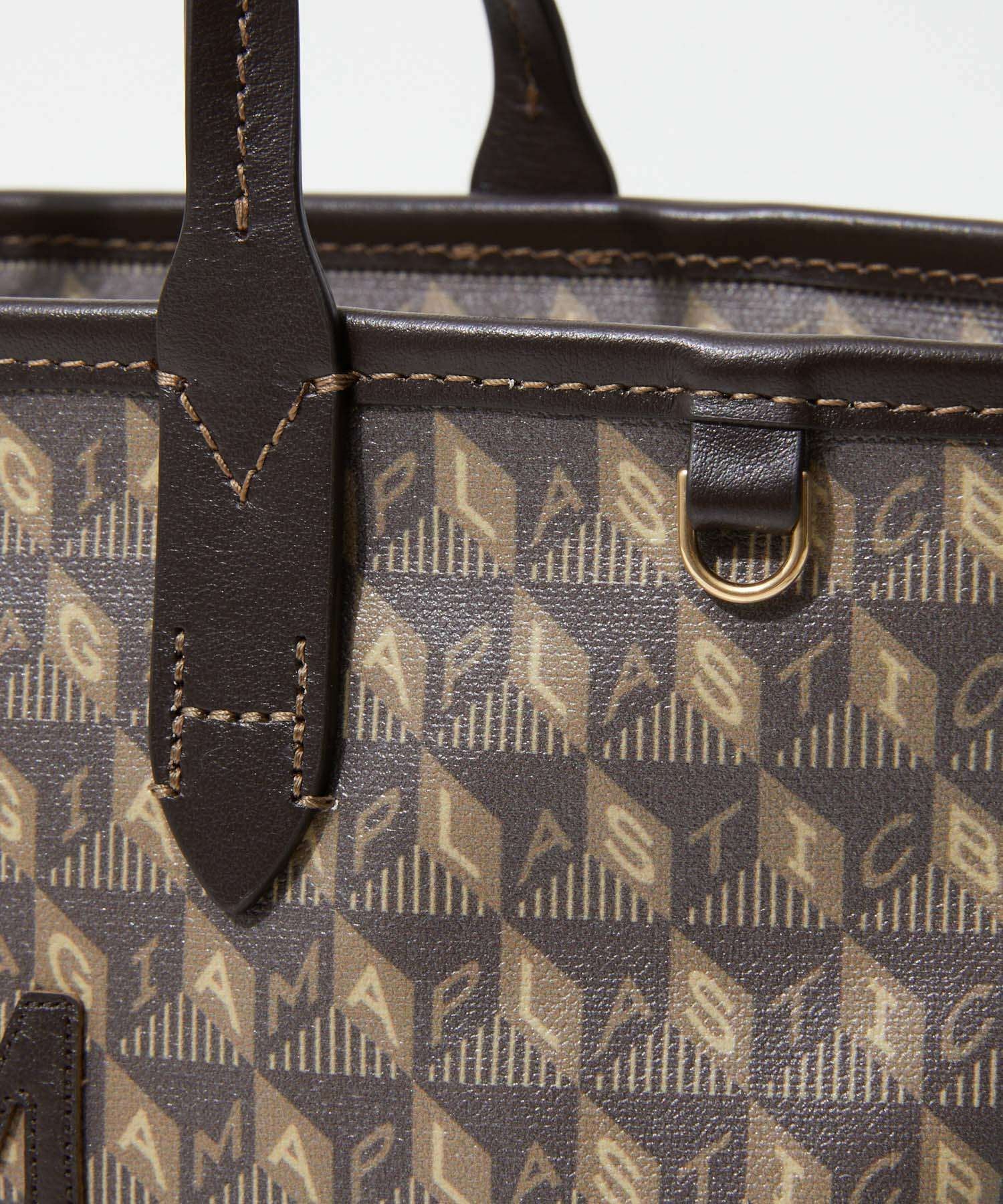 アニヤハインドマーチ Anya Hindmarch 5050925 194891 トートバッグ I am a Plastic Bag Tote XS レディース モチーフ クロスボディ XSサイズ レザー ショルダーバッグ 2way