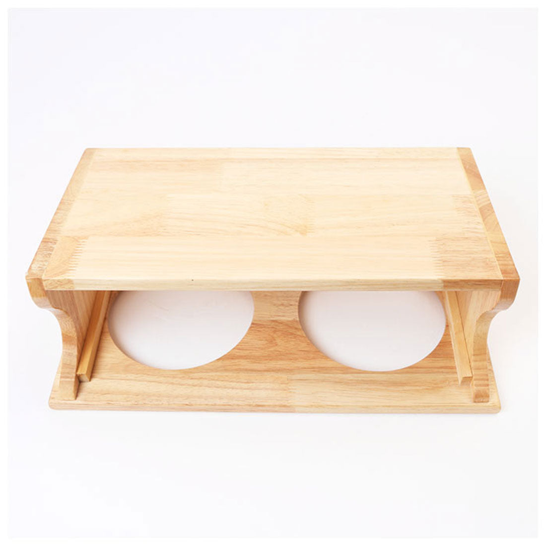 バックヤードファミリー BACKYARD FAMILY ペット食器台 ptemtg23【返品不可商品】 （ホワイト） ホワイト