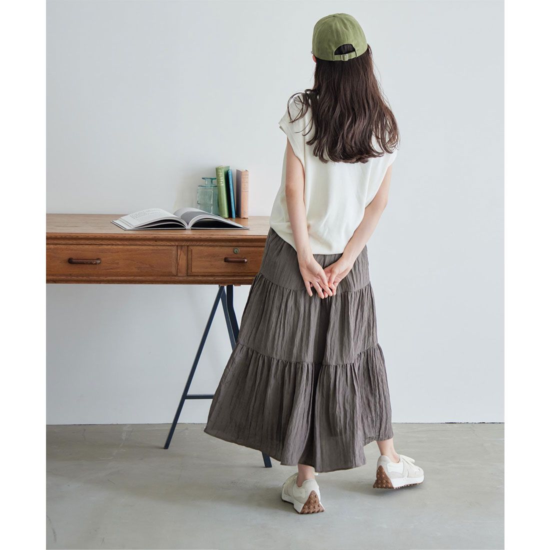 Titivate Washer Tiered Skirt