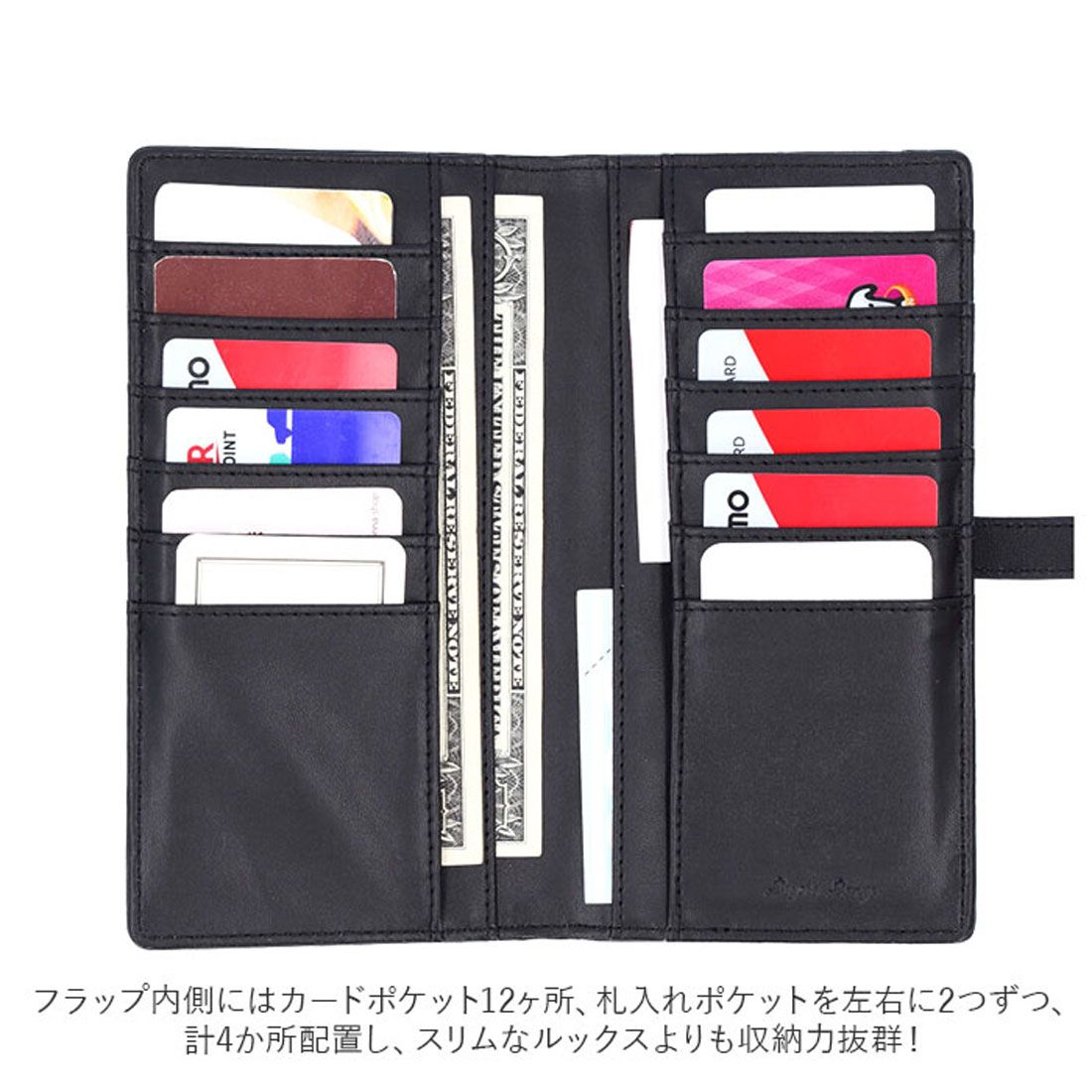 レガート ラルゴ Legato Largo プレミアムうすいサイフ 長財布