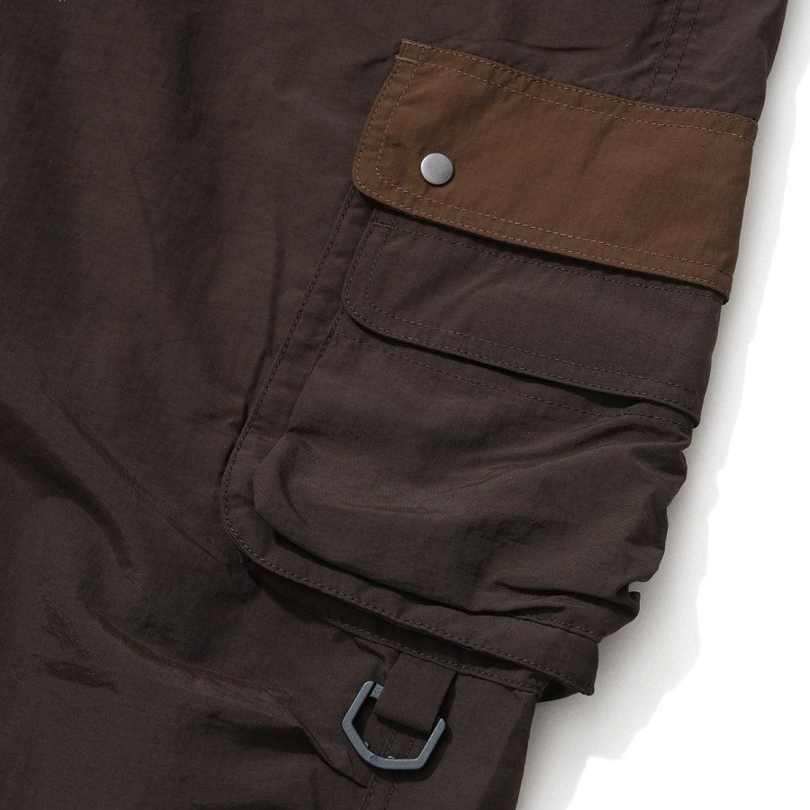 ネイビートーキョー NAVIETOKYO 2TONE CARGO PANTS BROWN