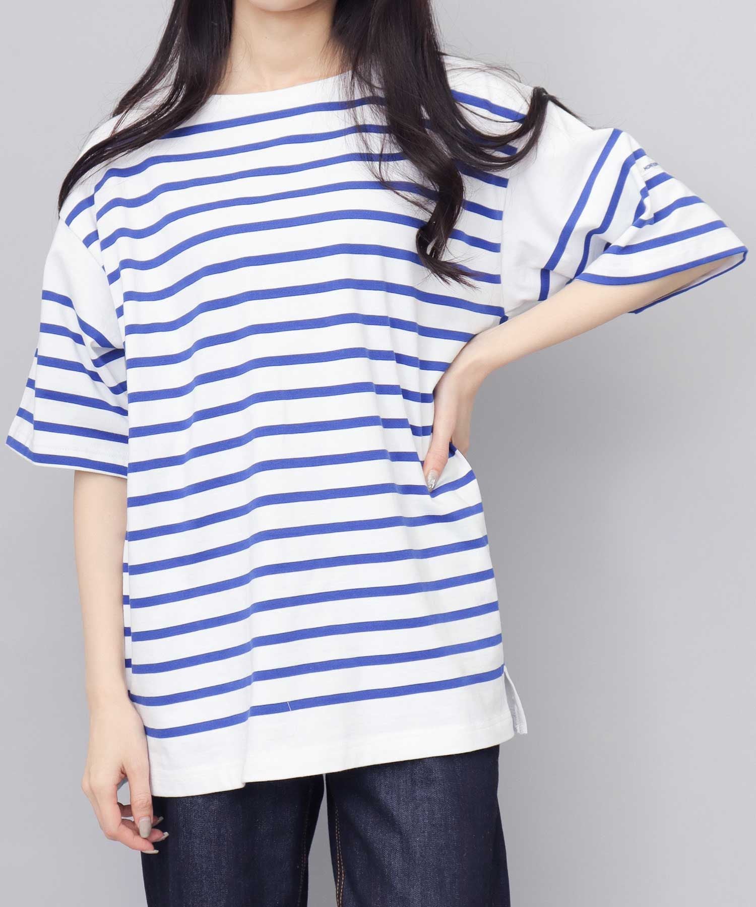 モン ケメル MONT KEMMEL モンケメル バスクシャツ ボーダー オーバーサイズ 半袖tシャツ