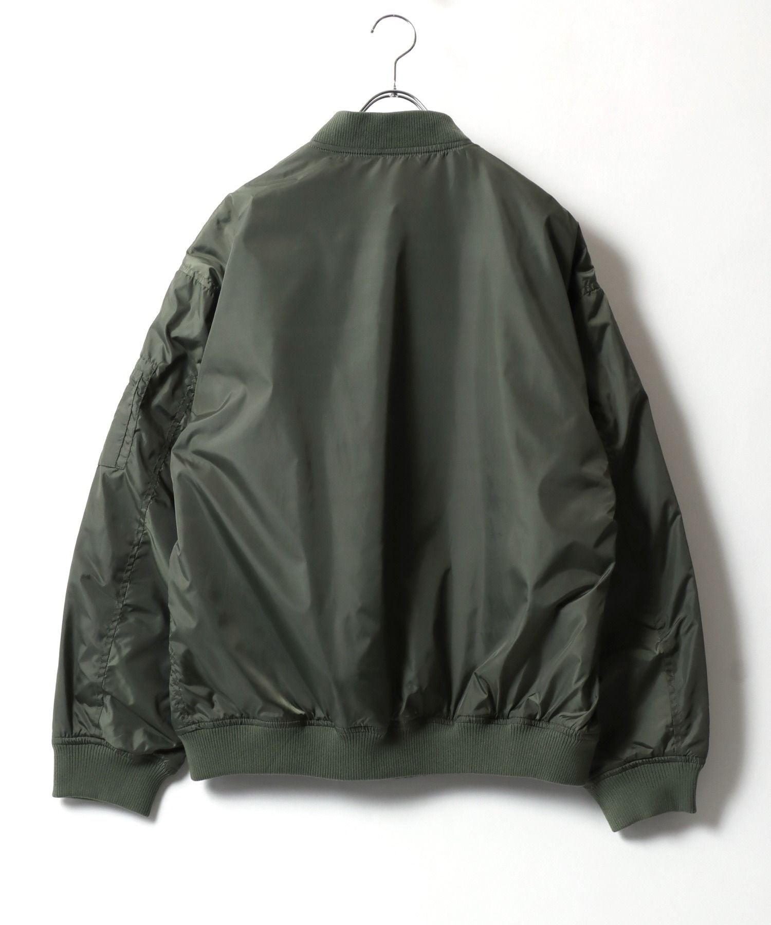 Marukawa MA-1 Mid-Weight Big Silhouette Military Flight Jacket Nylon Jacket