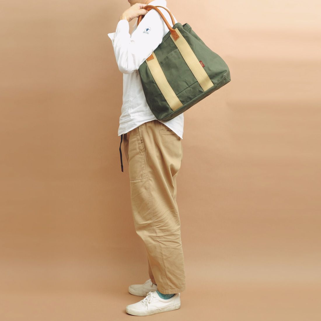 オティアス Otias 9号帆布パラフィン加工トートバッグ
