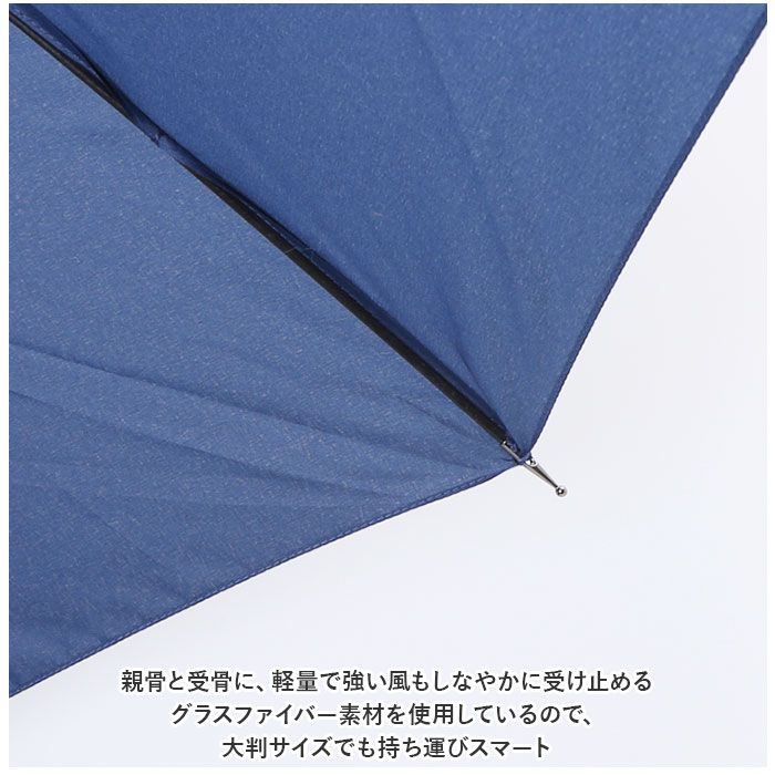 バックヤードファミリー BACKYARD FAMILY 耐風設計 長傘70cm