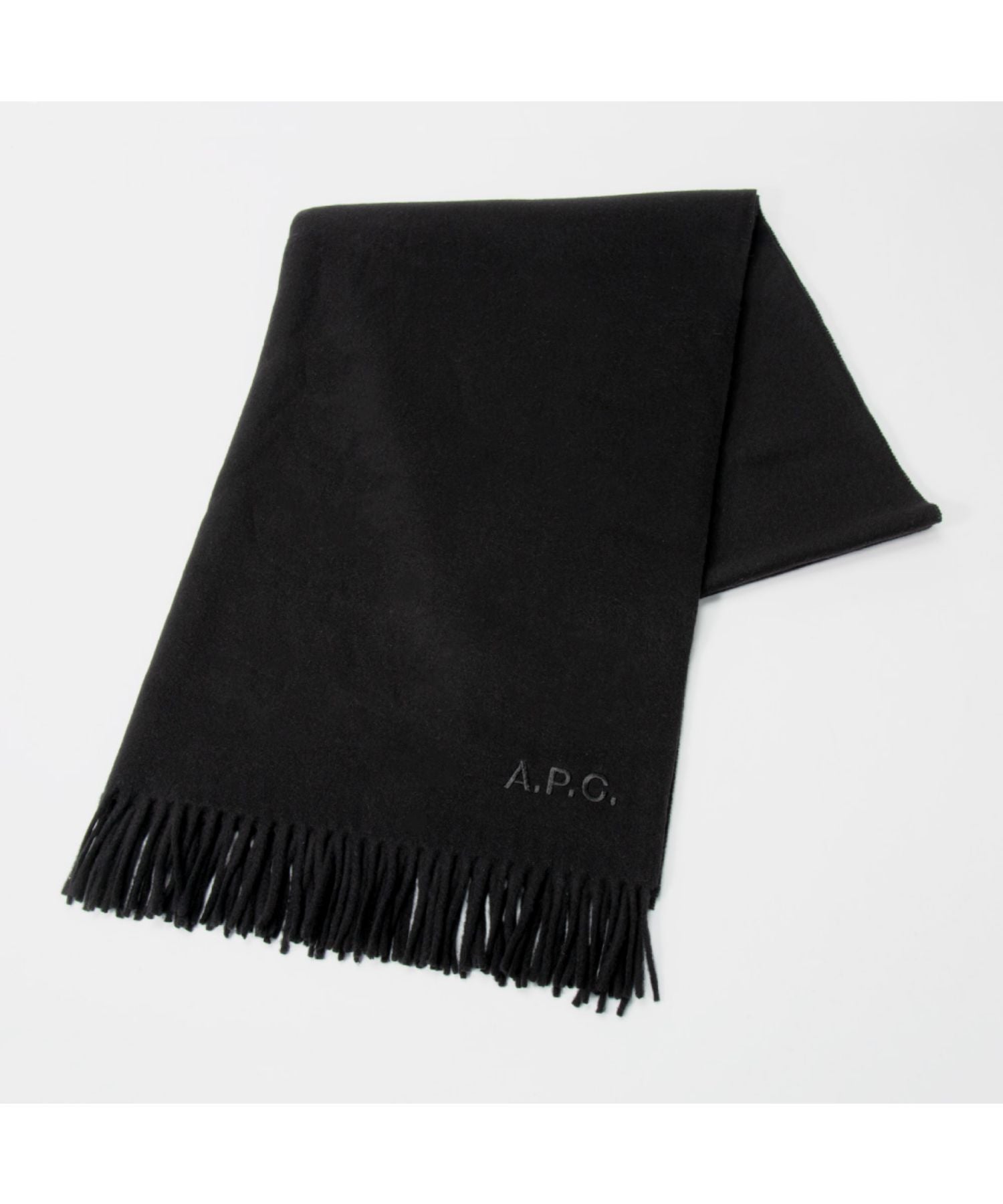 アーペーセー A.P.C. WOAFE M15170 マフラー レディース アパレル ウール ストール echarpe alix brodee 200×75 無地 大判