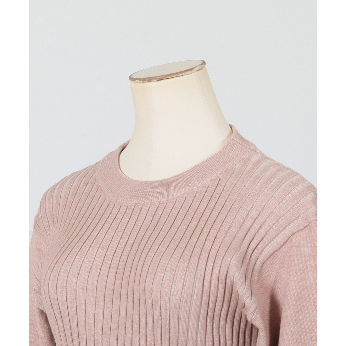 ジュリアブティック JULIA BOUTIQUE ロング丈・バルーン五分袖マーメイドニットワンピース/22000 （Black） ブラック