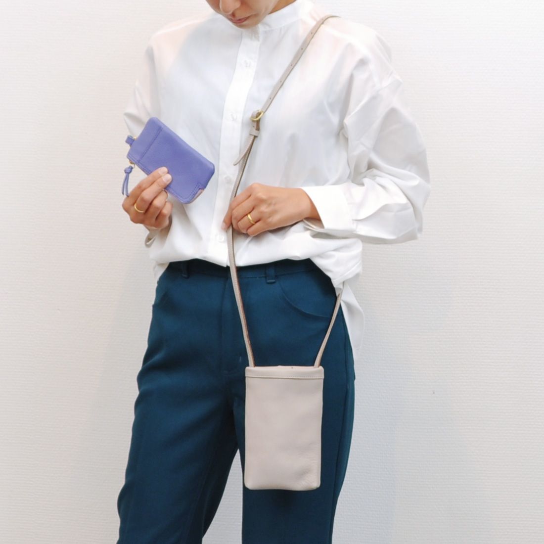 ペルケ perche フラグメントケース付きモバイルショルダー