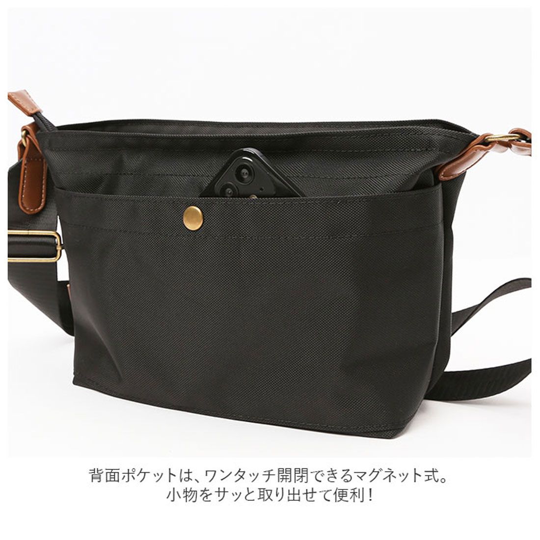 レガート ラルゴ Legato Largo 撥水ナイロンキャンバス ミニショルダー