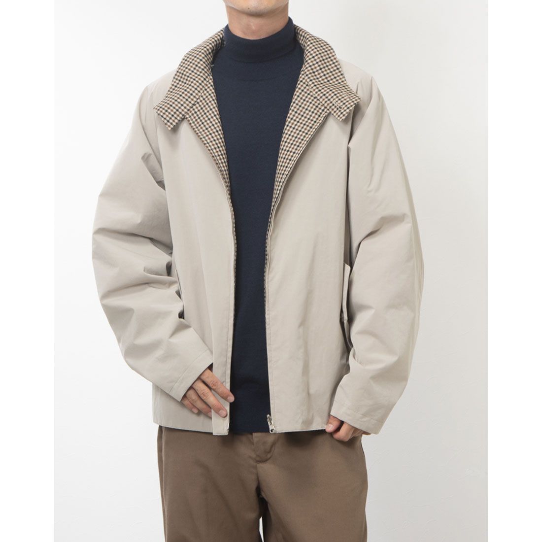 オールド イングランド OLD ENGLAND ガンクラブチェックブルゾン