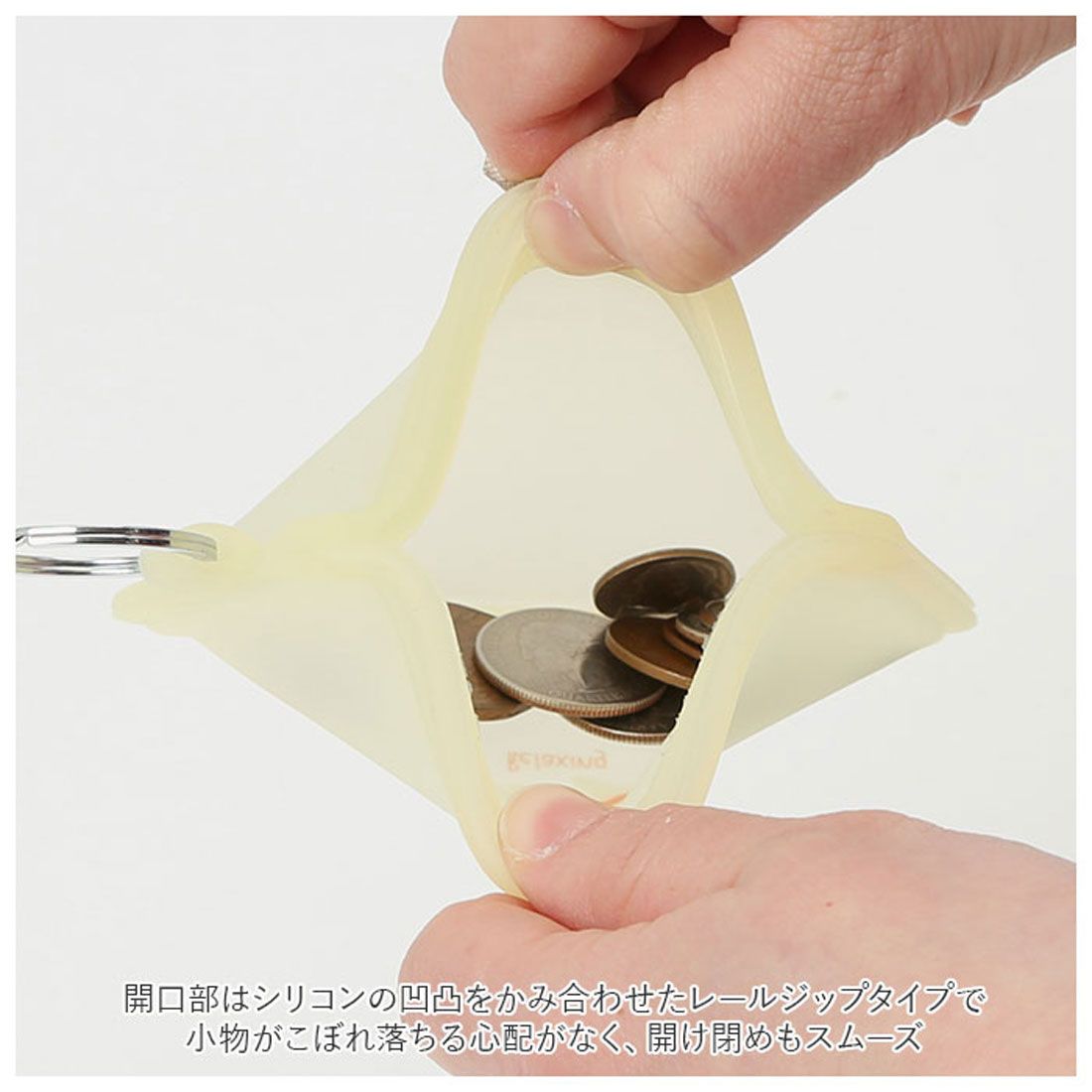 ピージーデザイン p+g design 小さい ポーチ 小物入れ 透明