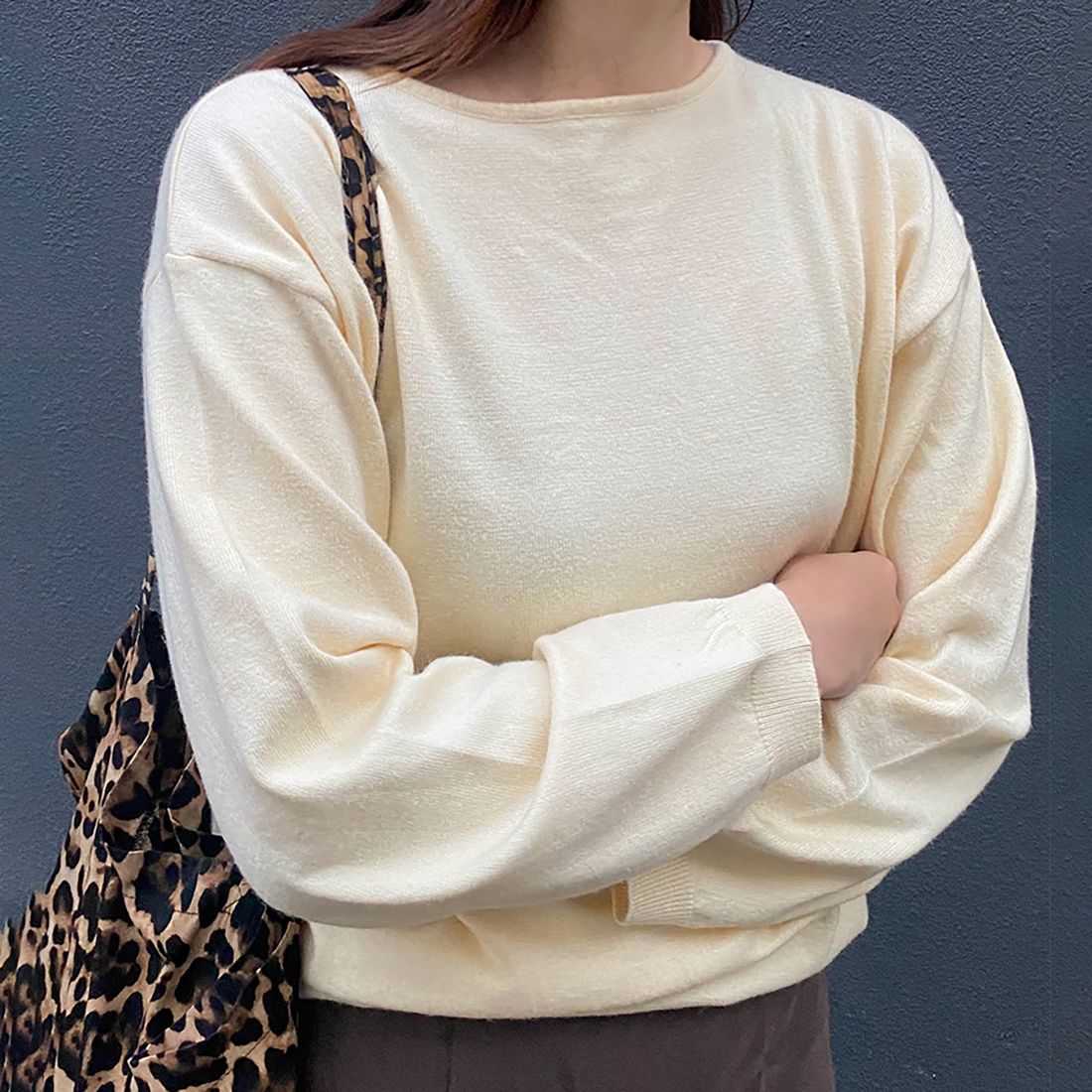 ドゥー ベル Doux Belle 秋新作 洗えるニット レディース/ トップス/ ニット カシミアタッチニット 長袖 秋 冬 オフィス