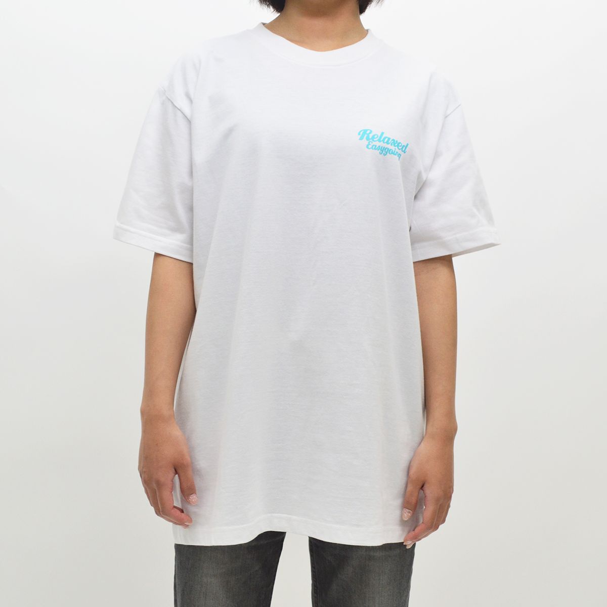 モディッシュガゼ MODISH GAZE スモーキングガール Relaxed半袖Tシャツ