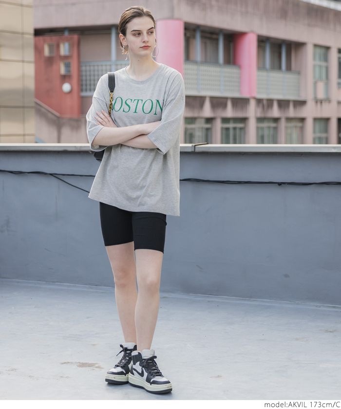 コカ coca ビッグシルエットプリントTシャツ