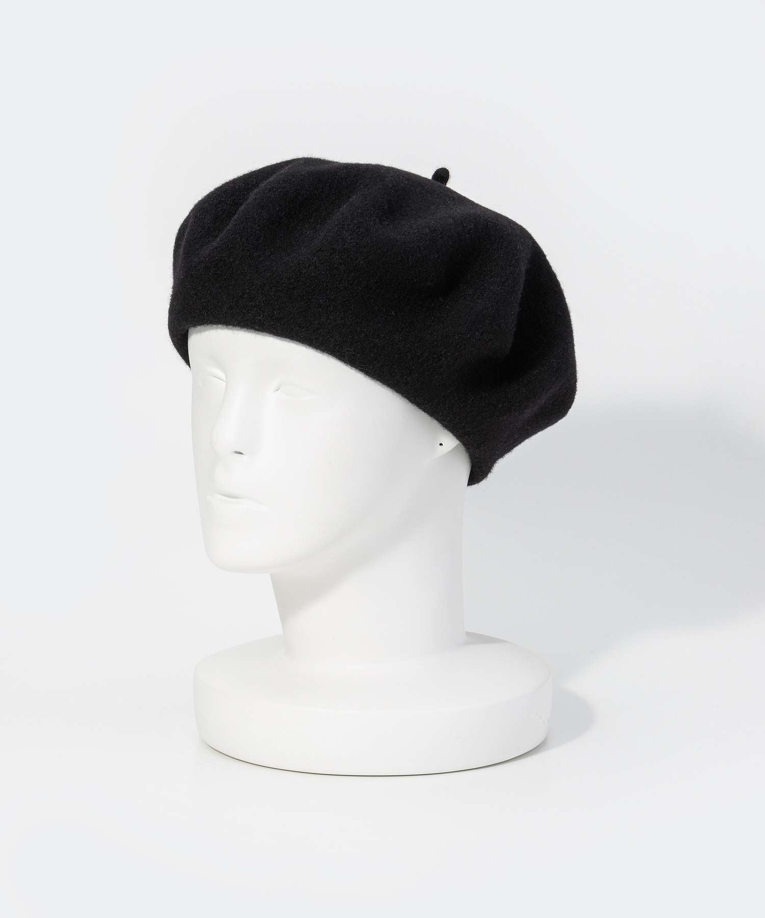 メゾン マルジェラ MAISON MARGIELA ヘビーウール ベレー SI0TC0001 S60384 ベレー帽 HEADWEAR レディース 帽子 フェルト （ブラック） ブラック