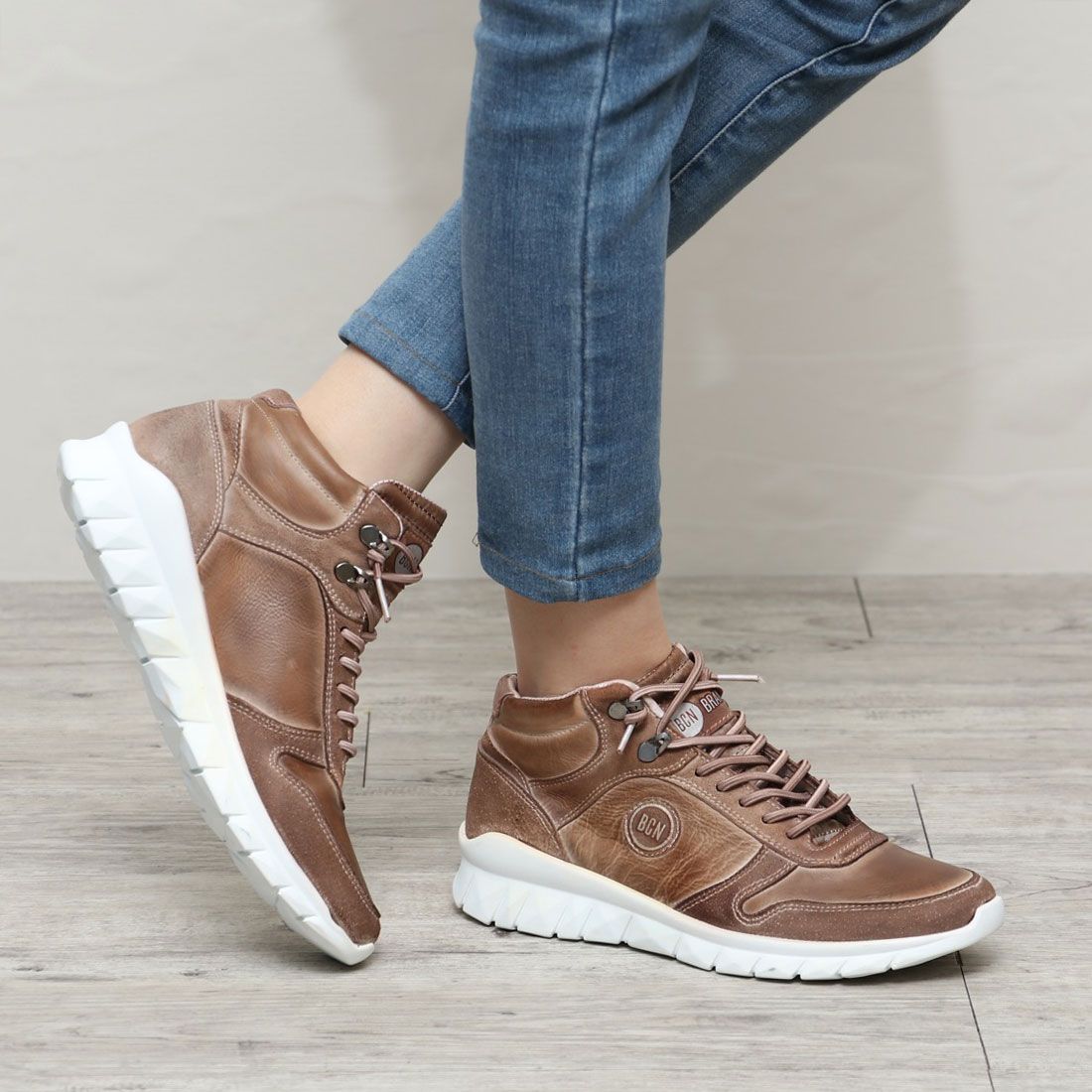 ヨーロッパコンフォートシューズ EU Comfort Shoes BCN ハイカットスニーカー