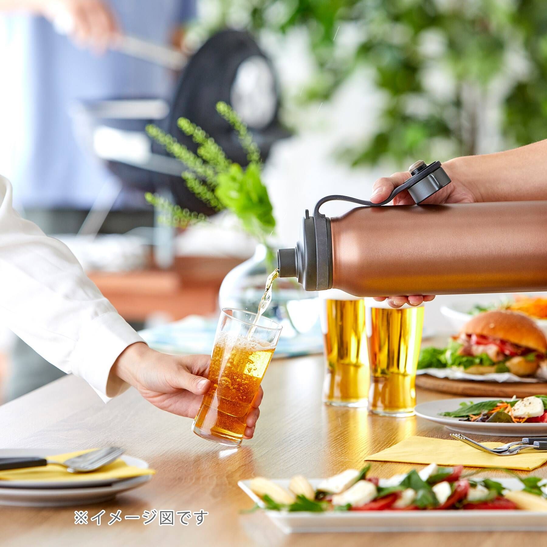 トゥーワントゥーキッチン ストア 212 KITCHEN STORE TIGER  真空断熱炭酸 ボトル 0.8 L スチール タンブラー【返品不可商品】